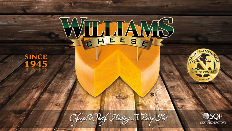 Assorted cheeses and horseradish dip